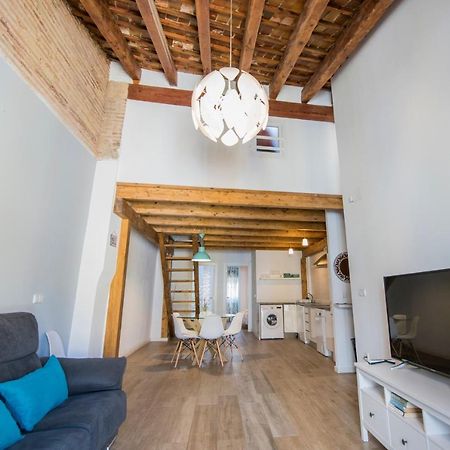 Cozy Duplex Apartment 1 Step To City Center Selfcheckin! Valencia Eksteriør billede