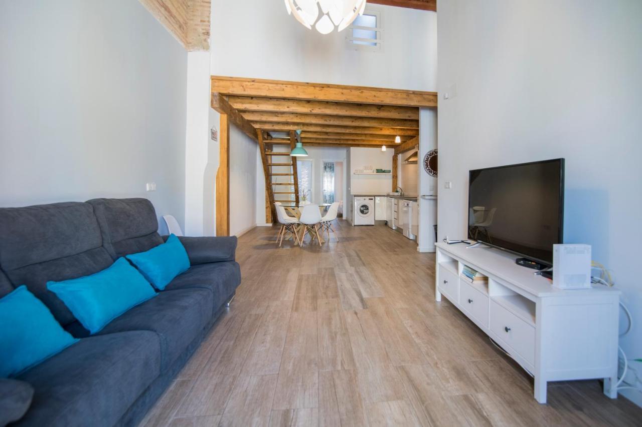 Cozy Duplex Apartment 1 Step To City Center Selfcheckin! Valencia Eksteriør billede