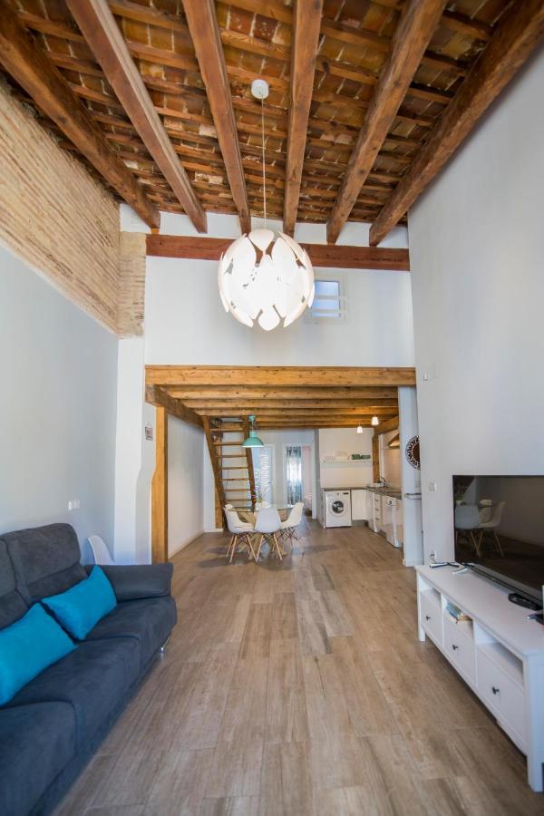 Cozy Duplex Apartment 1 Step To City Center Selfcheckin! Valencia Eksteriør billede